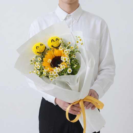 ช่อทานตะวัน Double Smile
