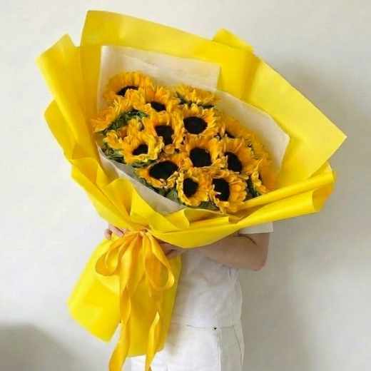 ช่อทานตะวัน Golden Glow